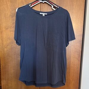 Navy Blue Short Sleeve Tee